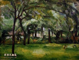 Farm In Normandy, Summer (also Known As Hattenville) — Paul Cézanne, Post-impressionism