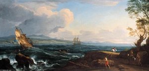 Coastal Landscape — Adrien Manglard