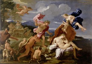 Bacchus And Ariadne — Luca Giordano, Baroque