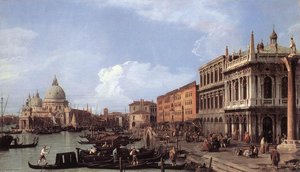 The Molo: Looking West — Canaletto