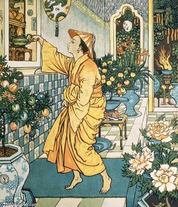 Aladdin's Lamp — Walter Crane