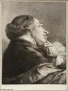 Study Of A Gentleman In A Contemplative Pose — Thomas Frye