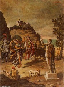 Country Scene — Giorgio De Chirico