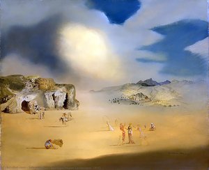 Average Pagan Landscape, 1937 — Salvador Dalí