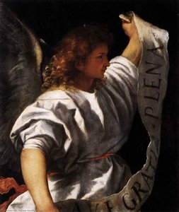 Polyptych Of The Resurrection: Archangel Gabriel — Titian
