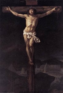 Christ On The Cross — Jacques-louis David