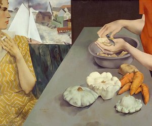 Vegetable Dinner — Peter Blume