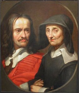 Portrait De Jacques Stella Et De Sa Mère — Jacques De Stella