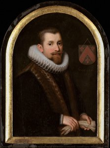Portrait Of Floris Gerritsz Van Schoterbosch (c. 1562-1618), Cornelis Engelsz (attributed To), C. 1620 — Cornelis Engelsz