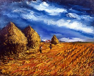 The Harvest In The Storm — Maurice De Vlaminck