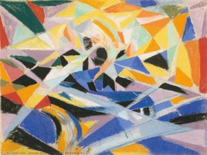 Futurist Composition — Joseph Stella, Futurist Composition