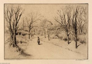 Rosenwald Museum Autumn — Bertha Evelyn Jaques