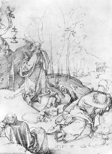 Christ On The Mount Of Olives — Albrecht Dürer, Northern Renaissance