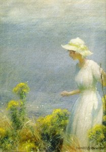 A Summer Walk — Charles Courtney Curran