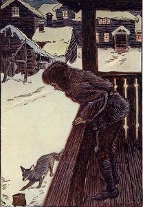 It came nearer and nearer, and at last quite up to the can of ale