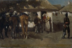 Inkwartiering — George Heidrik Breitner