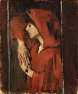 Woman with Red Hood