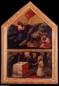 Christ In The Garden Of Gethsemane — Masaccio