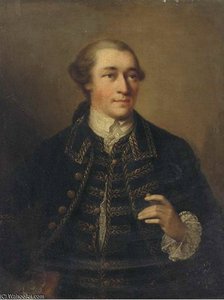 A Portrait Of Henry Hanson, Half-length — Thomas Frye