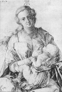 The Virgin Nursing The Child — Albrecht Dürer