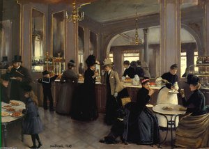 La Patisserie Gloppe Au Champs Elyssées — Jean Georges Béraud