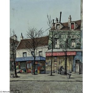 Scène De Rue — Léonard Tsuguharu Foujita