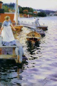 In The Twilight — Anders Leonard Zorn