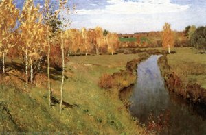 Golden Autumn — Isaak Ilyich Levitan