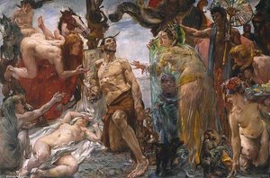 The Temptation Of St Anthony After Gustave Flaubert — Lovis Corinth