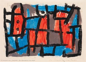 The Hour Before One Night — Paul Klee