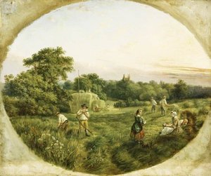 Haymaking, Handsworth, Birmingham — William Ellis