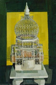 Baskestwork Bird Cage — Frank Lisle