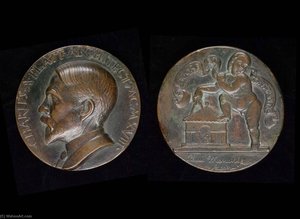 Charles A. Platt Portrait Medal — Paul Manship