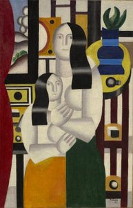 Two Women — Fernand Léger, Cubism