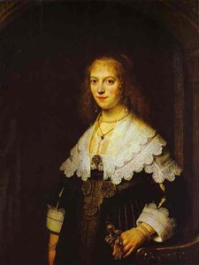 Portrait Of Maria Trip — Rembrandt Van Rijn, Baroque