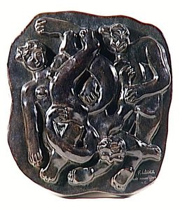 Acrobats — Fernand Léger, Cubist Perspective