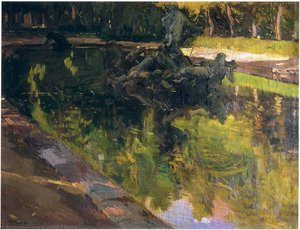 Fountain Of Neptune, La Granja — Joaquín Sorolla Y Bastida