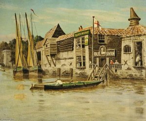 The Thames At Chelsea, London — Walter Greaves, Tonalism