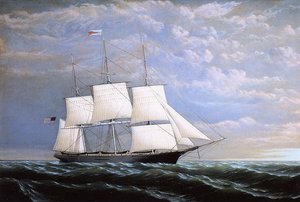 Whaleship 'syren Queen' Of Fairhaven — William Bradford