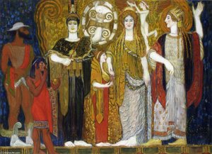 The Crowning Of Helen — František Kupka