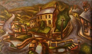Welsh Village — Cyril Ifold