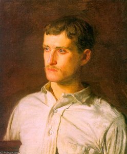 Portrait Of Douglas Morgan Hall, Oil On Canvas, — Thomas Eakins