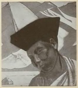 Mongolian Lama — Nicholas Roerich