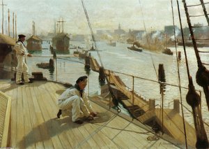 Kööpenhaminan Ankkuripaikalta Ii — Albert Edelfelt