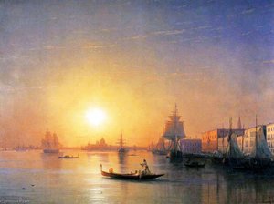 Venice — Ivan Konstantinovich Aivazovsky, Romantic Landscape Painting