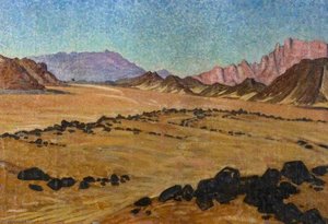 Egyptian Desert Landscape — Myrtle Broome