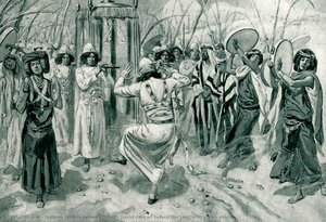 David Danced Before The Lord With All His Might — Jacques Joseph (james ) Tissot