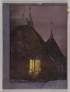 La Croisee De L'enfant Aux Yeux A Larmes De Chatte — Joseph Cornell