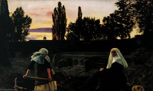 The Vale Of Rest — Sir John Everett Millais
