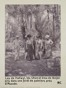 In A Palm Forest Close To Aswan — Ellen De Maré, Née Von Hallwyl